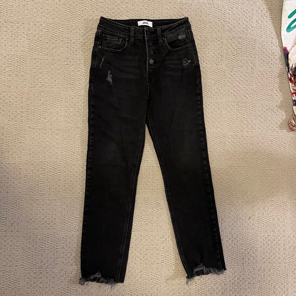 JBD Black Straight Leg Jeans